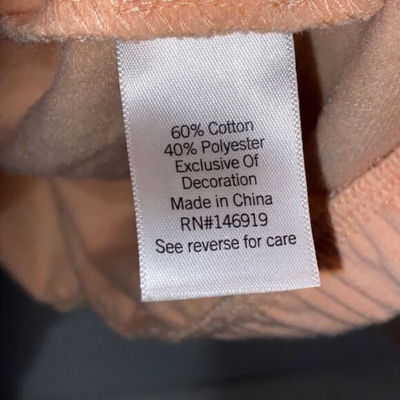 LC Lauren Conrad Women's Pink Lace Sweatshirt Hoodie Plus Size XXL - Picture 10 of 11